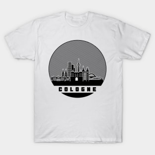 Cologne Germany Skyline T-Shirt